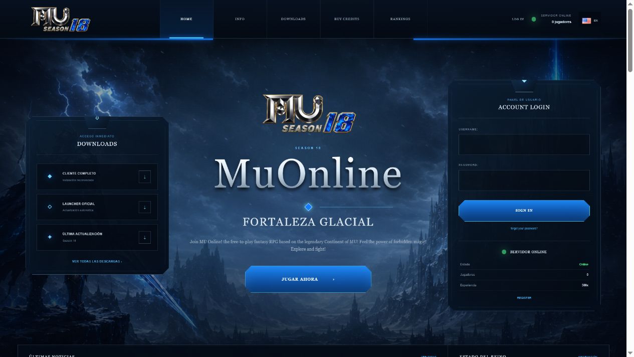 Vista previa de Template Engine 07 · Glacier Command
